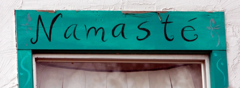 a sign on a building