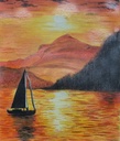 The Saffron Scenery